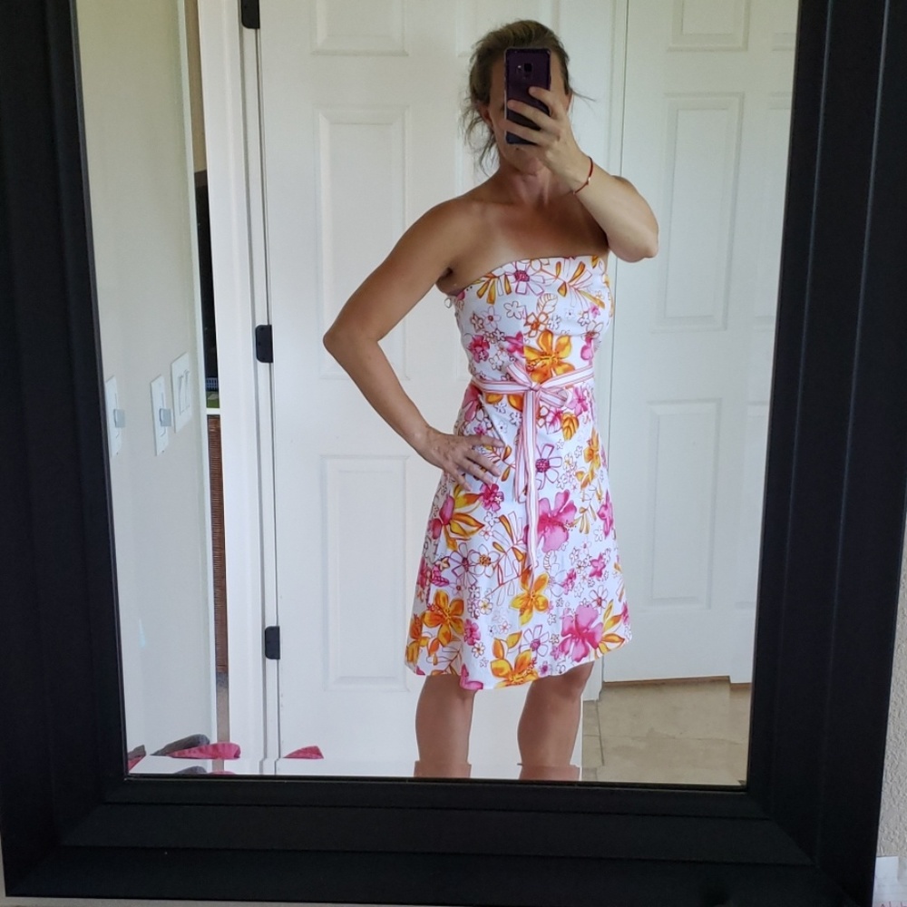 🧁 3 For $10 🧁 Vintage 90s Strapless Dress
